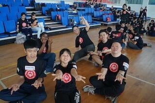 Special Olympics Malaysia Unified team in action