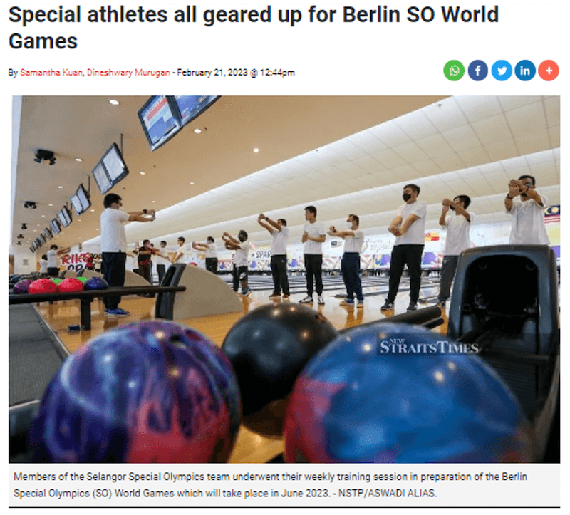 Special athletes all geared up for SO World Games, Berlin