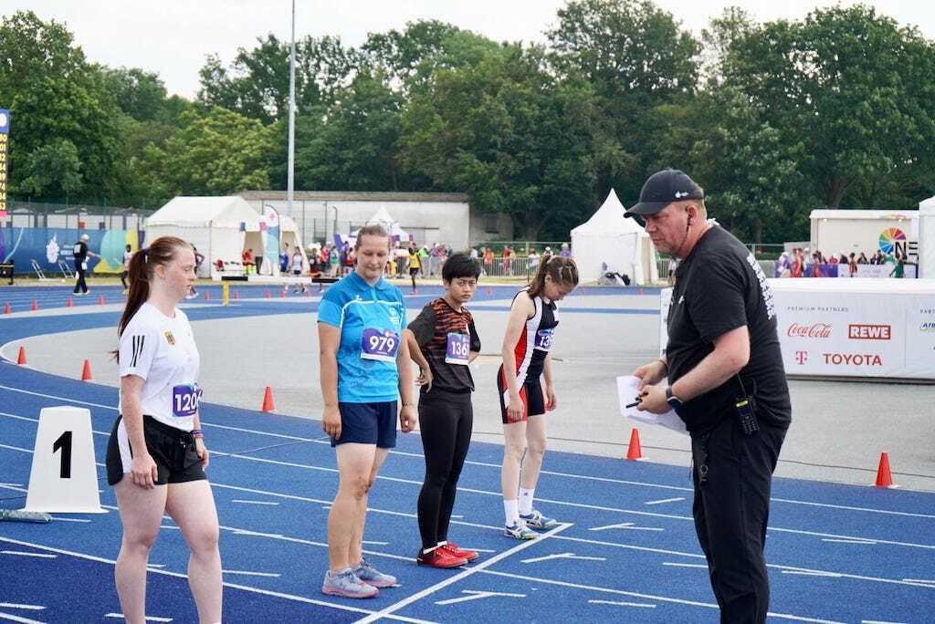 Joanna getting ready