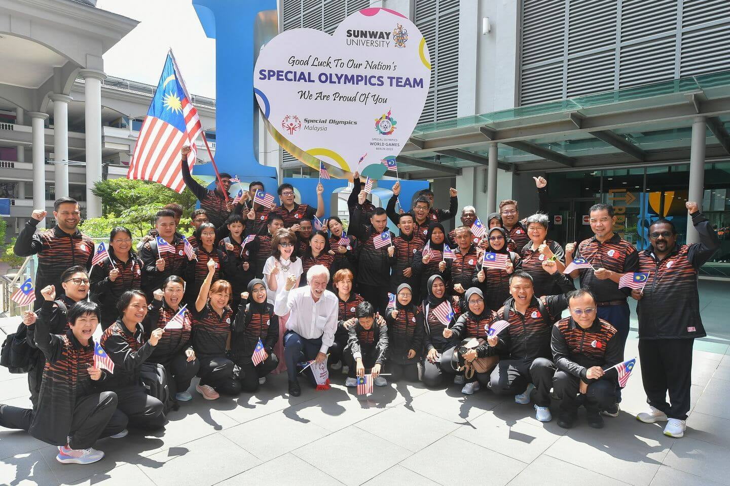 Team SO Malaysia with YB Hannah Yeoh, Youth & Sports Minister